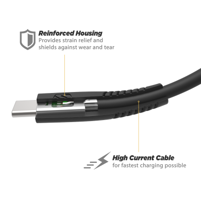 syncABLE HD w/USB-C Charge Cable 10ft