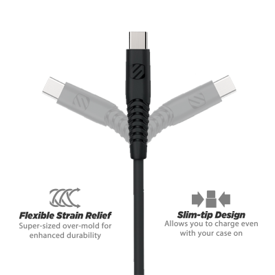 syncABLE HD w/USB-C Charge Cable 4ft