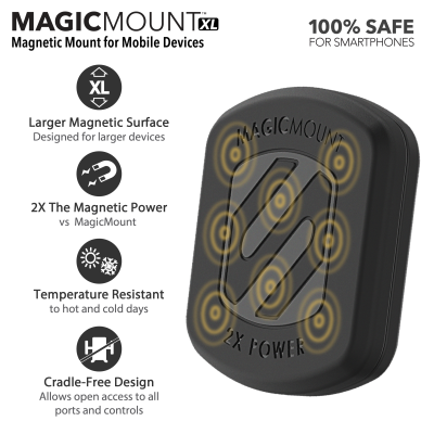 magicMOUNT™ Nackstödshållare XL